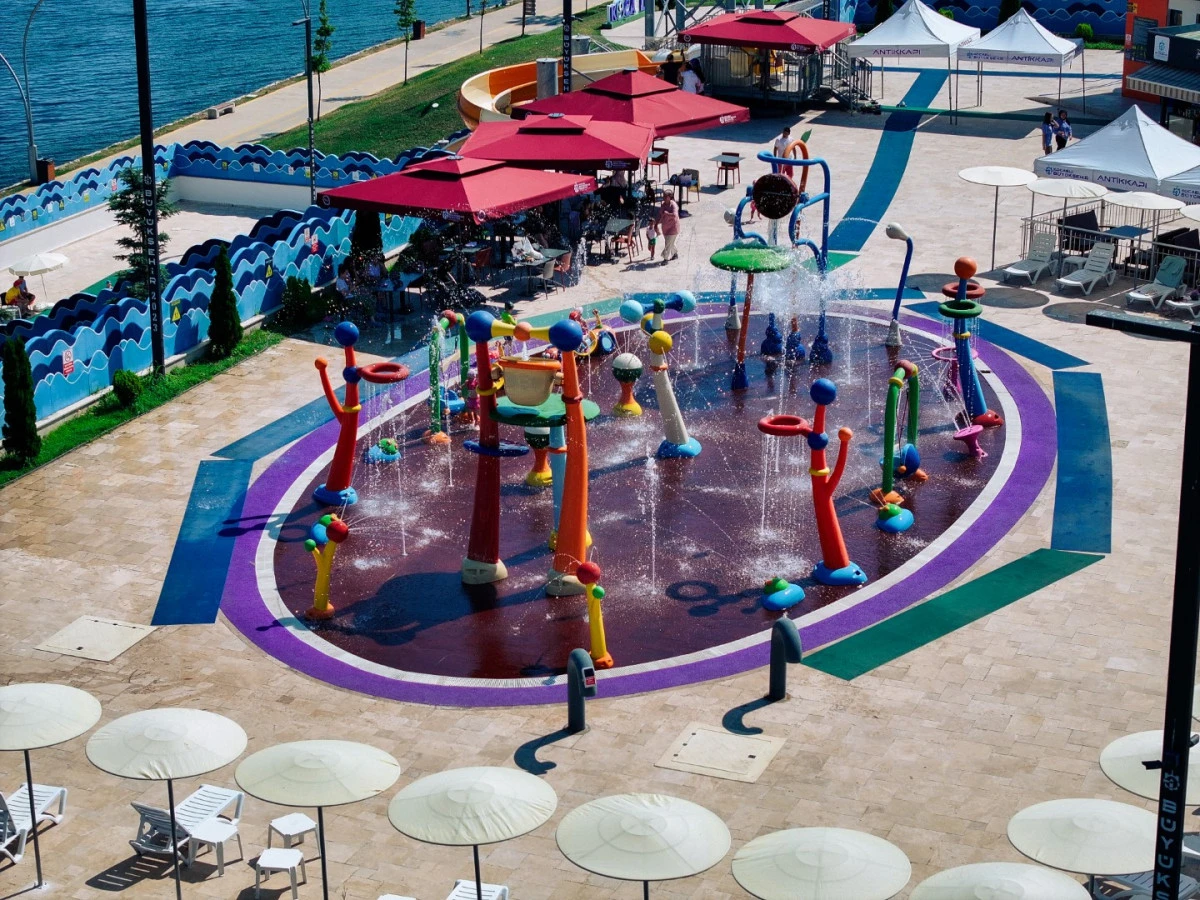 &Ccedil;ocukların yaz rotası: Değirmendere Aquapark