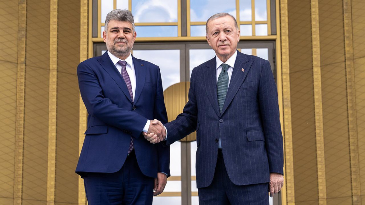 Cumhurbaşkanı Erdoğan, Ciolau'yu resmi törenle karşıladı