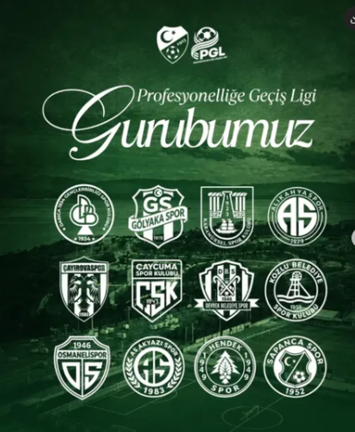 Darıca 1934 Gen&ccedil;lerbirliği, Profesyonelliğe Ge&ccedil;iş Ligi&rsquo;nde 6. Grup&rsquo;ta