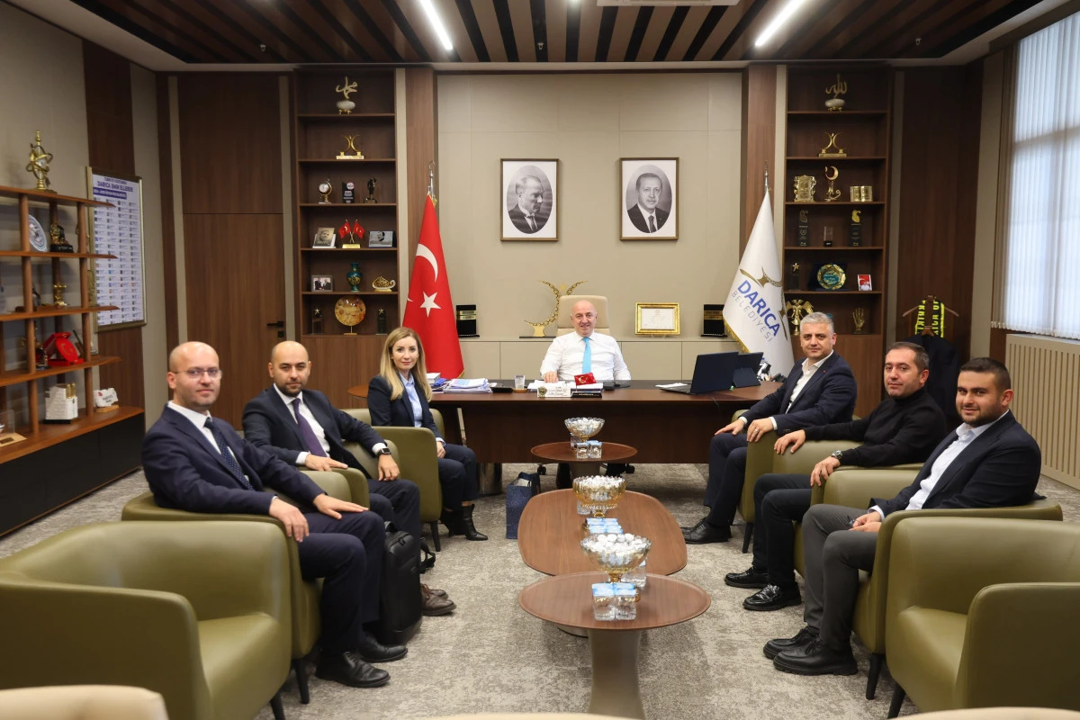 DARICA BELEDİYESİ&rsquo;NE ANLAMLI ZİYARETLER