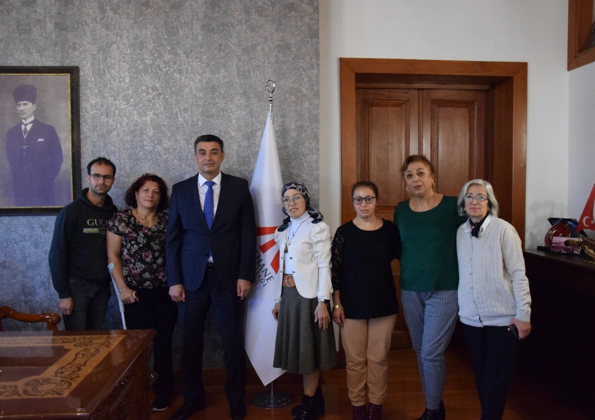 Darıca Bir Umut Engelliler Derneği’nden Kaymakam Yüksel Kara’ya Ziyaret