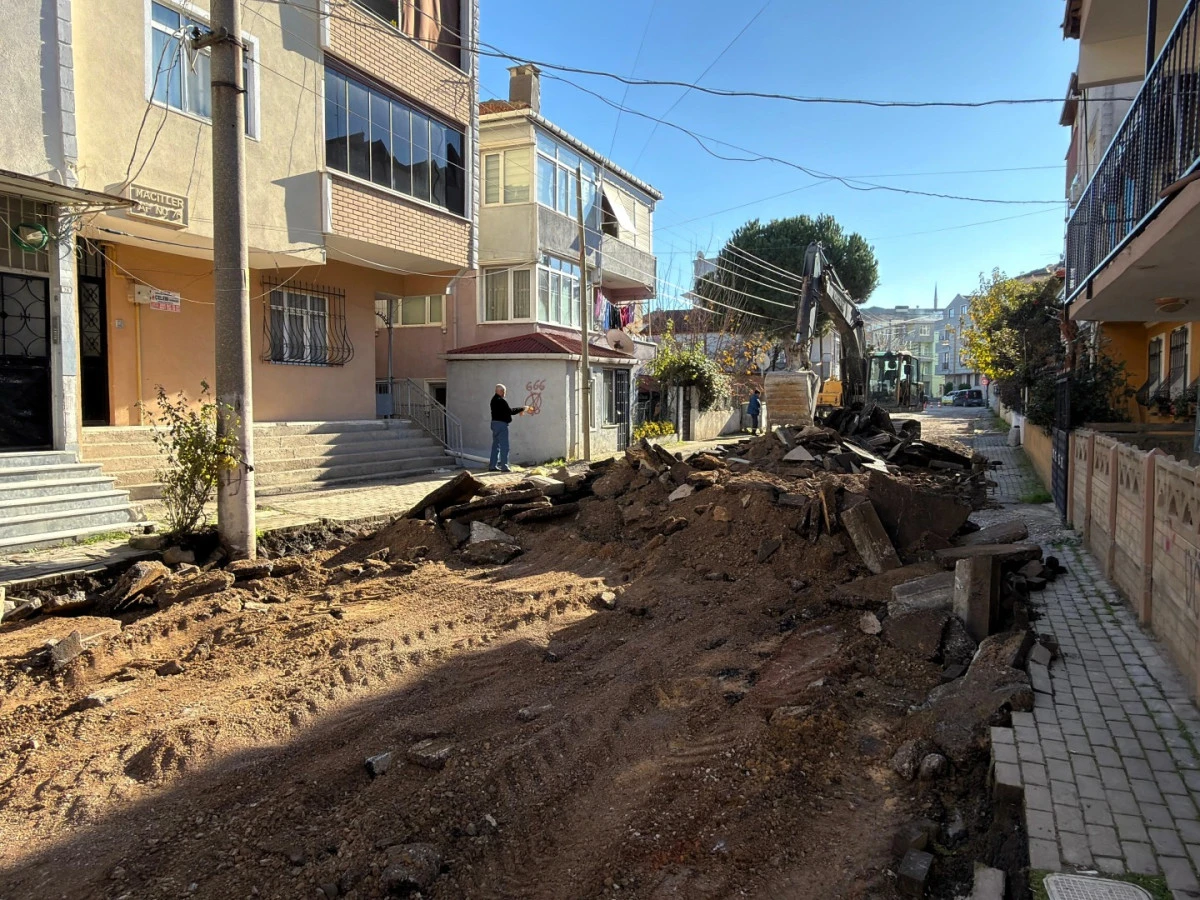 Darıca Mevlana Caddesi yenileniyor