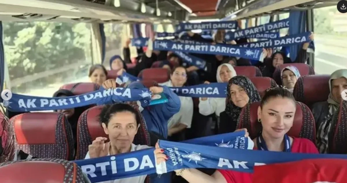 Darıca Teşkilatları 25. Yıl &Ouml;zel Mitingi İ&ccedil;in Ankara Yolunda