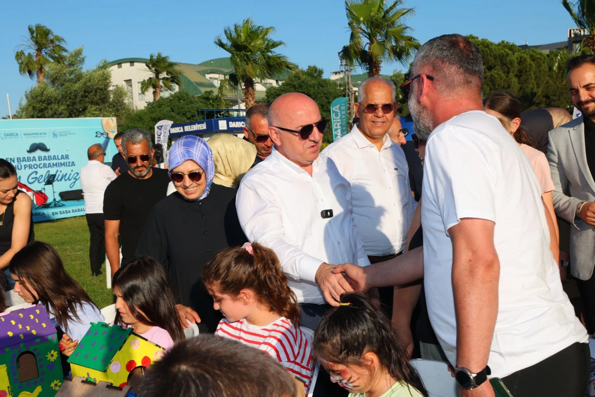 Darıca&rsquo;da Babalar G&uuml;n&uuml; coşkusu yaşandı