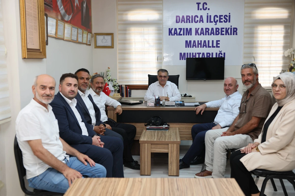 Darıca&rsquo;da G&ouml;n&uuml;l Ziyaretleriyle Vatandaşların Yanında Oldular