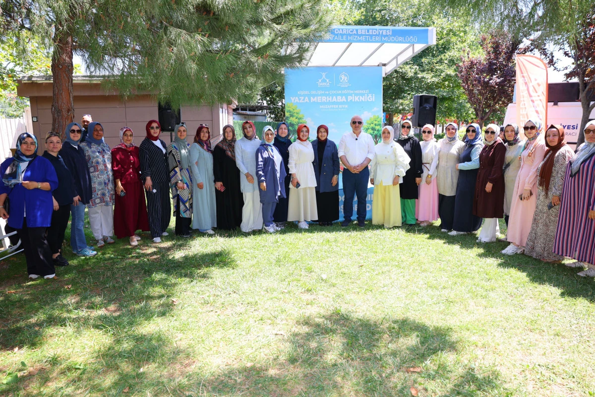 Darıca&rsquo;da kadınlar yaza merhaba pikniğinde buluştu
