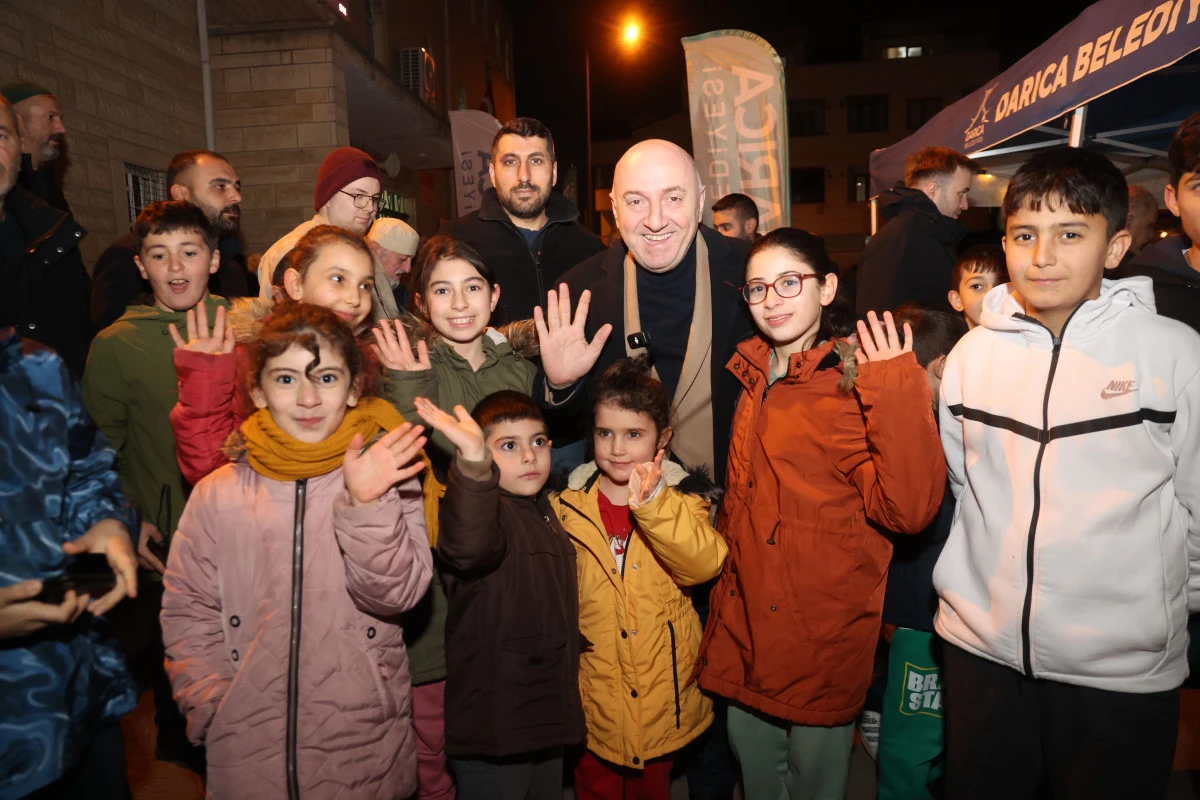 Darıca&rsquo;da ramazan bereketi sokaklara taşıyor