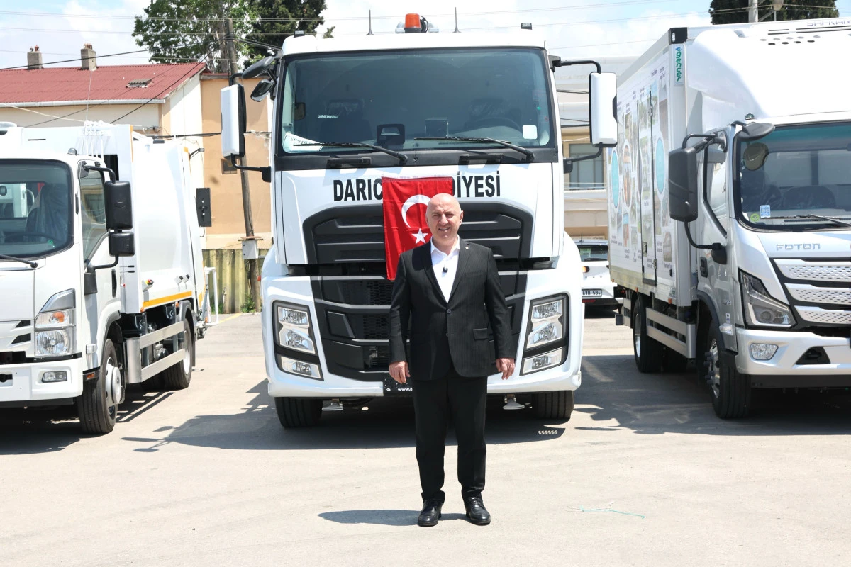 Darıca&rsquo;nın hizmet ordusuna 5 yeni ara&ccedil;
