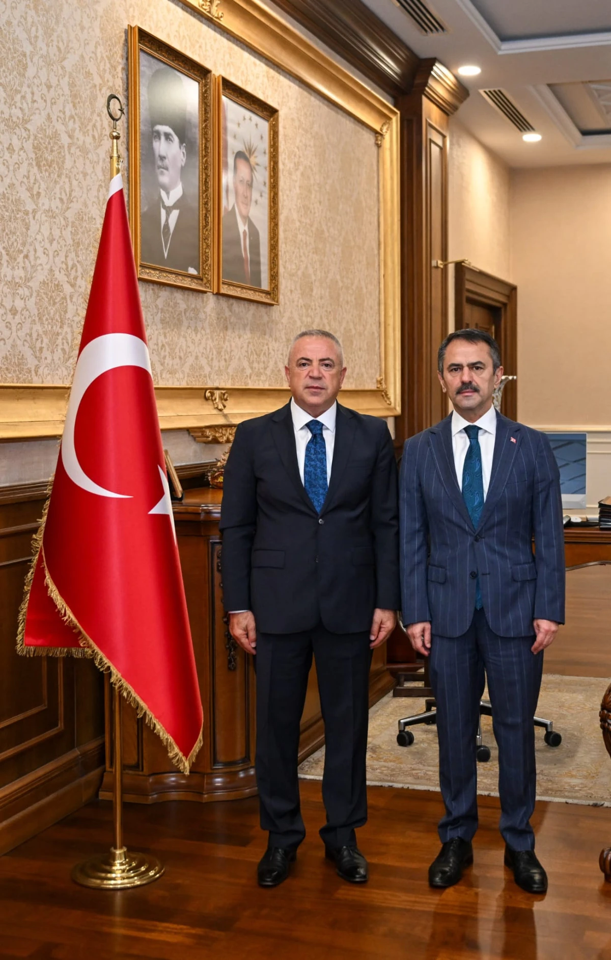 Dilovası Kaymakamlığı G&ouml;revine Atanan Resul &Ccedil;elik&rsquo;ten Vali İlhami Aktaş&rsquo;a Ziyaret