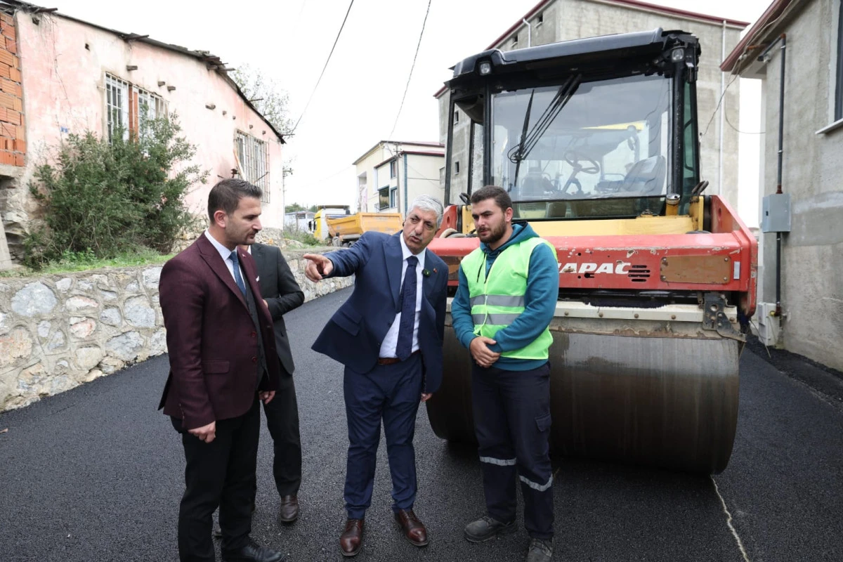 DİLOVASI&rsquo;NDA ASFALT SEFERBERLİĞİ: DAHA G&Uuml;VENLİ VE KONFORLU YOLLAR