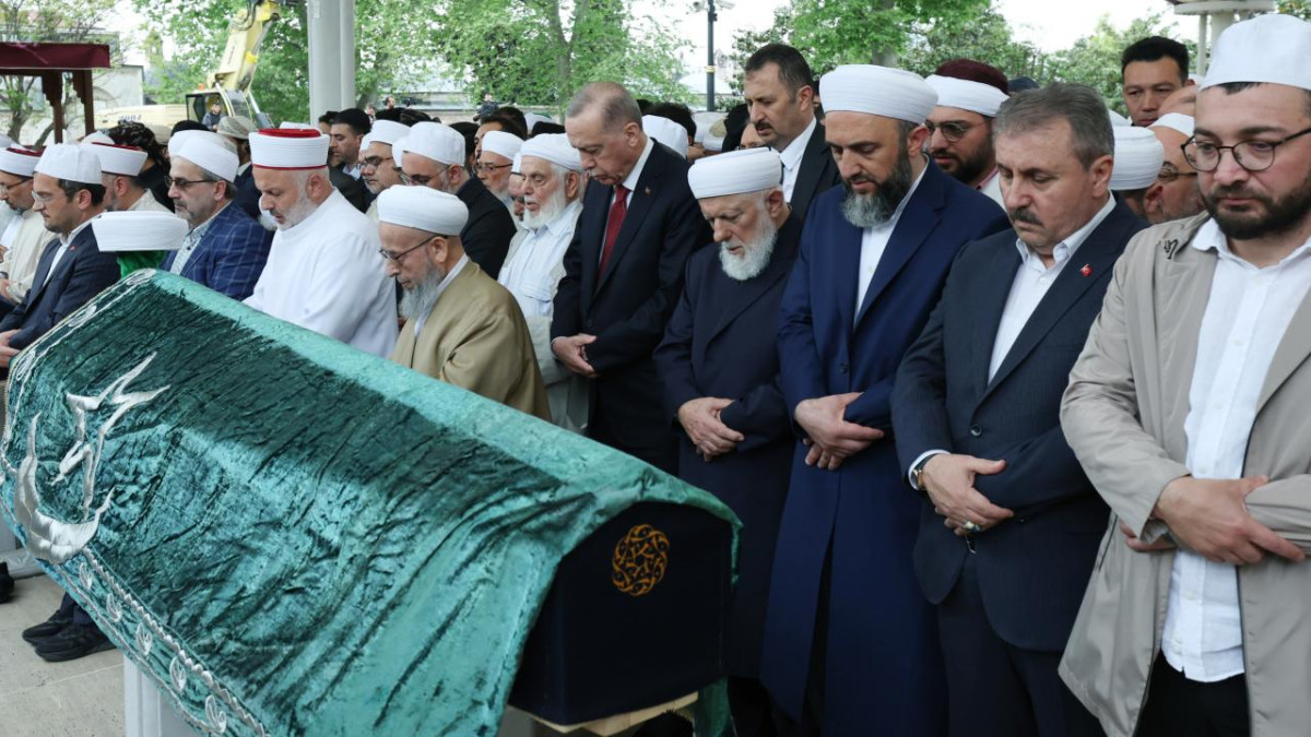 Erdoğan, Kılıç'ın cenaze törenine katıldı