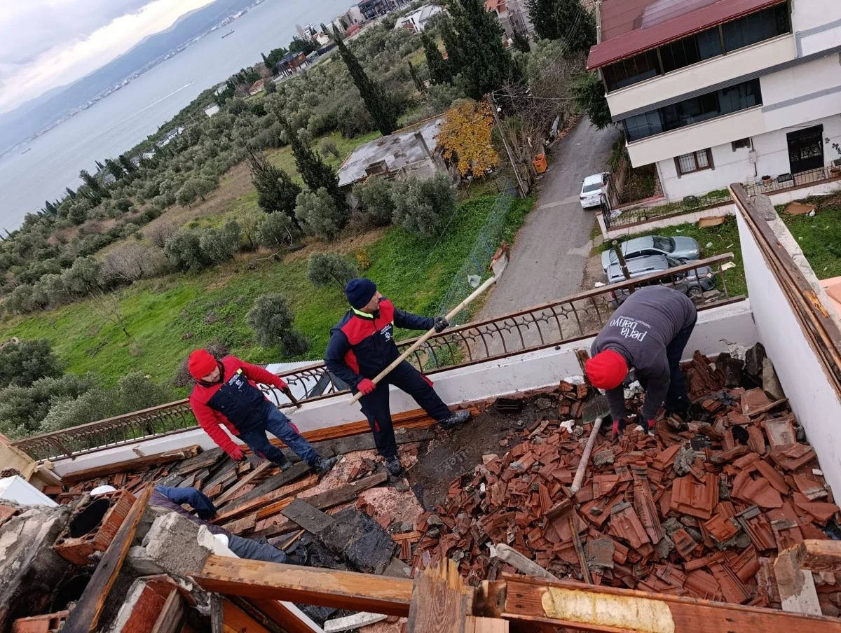 Fırtına mağduru şehit ailesine B&uuml;y&uuml;kşehir&rsquo;den destek