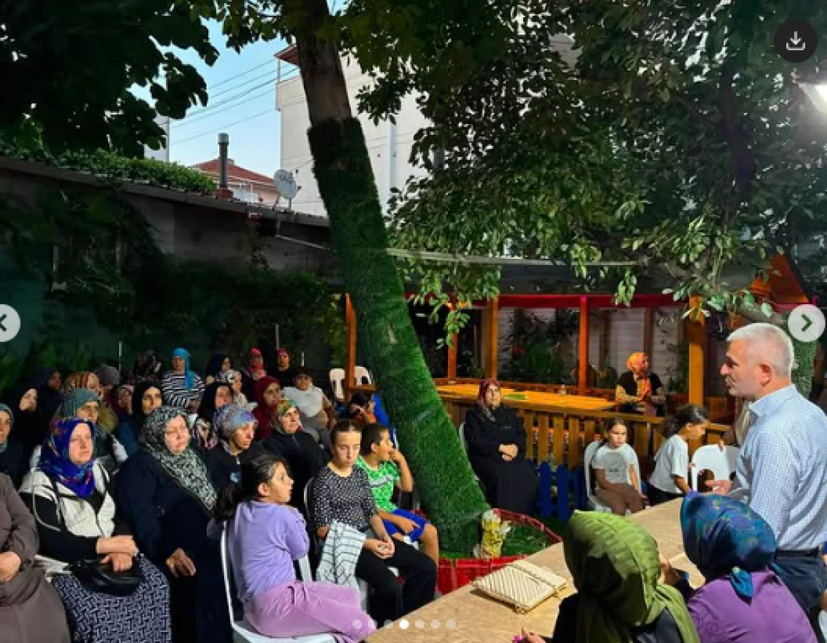 GAZİLER MAHALLESİ'NDE G&Ouml;N&Uuml;L BULUŞMASI  Kadınlarla Samimi Sohbet, G&uuml;&ccedil;l&uuml; Kardeşlik Mesajı