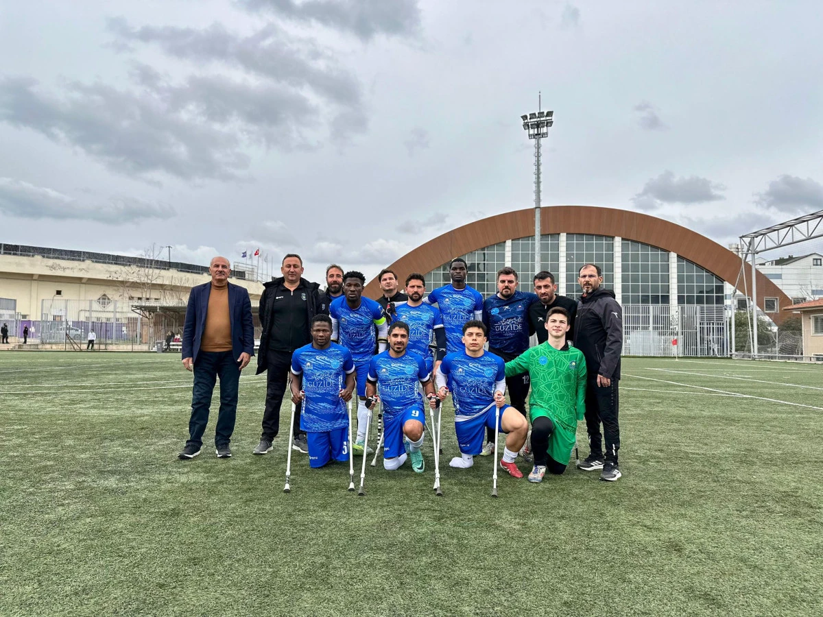 Gebze Belediyesi Ampute Futbol Takımı&rsquo;ndan Kritik Galibiyet: 2-1