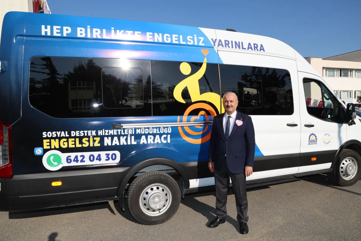 GEBZE BELEDİYESİ’NDEN 3 ARALIK’TA ANLAMLI HİZMET YENİ ENGELSİZ NAKİL ARACI HİZMETE ALINDI