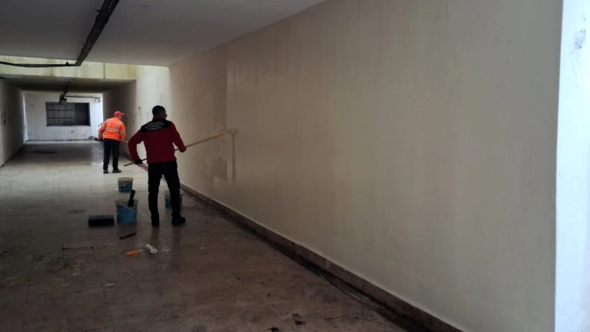 Gebze Erenler Caddesi alt ge&ccedil;idine kapsamlı bakım