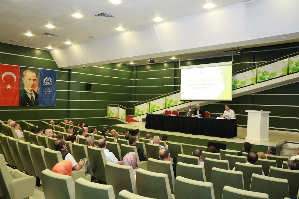 Gebze İ&ccedil;in Ortak Akıl Buluşması