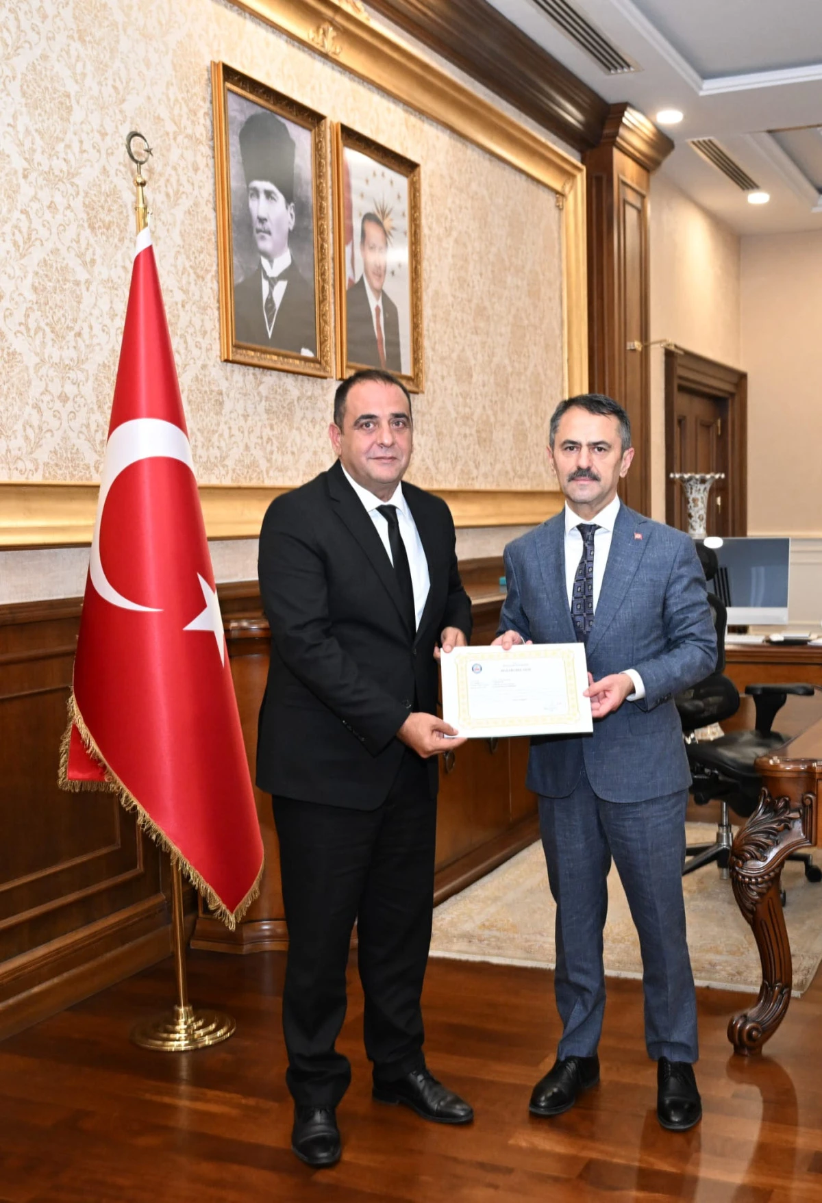 Gebze İl&ccedil;e Emniyet M&uuml;d&uuml;r&uuml; Adil Uğur Bilgili&rsquo;den Vali İlhami Aktaş&rsquo;a Veda Ziyareti