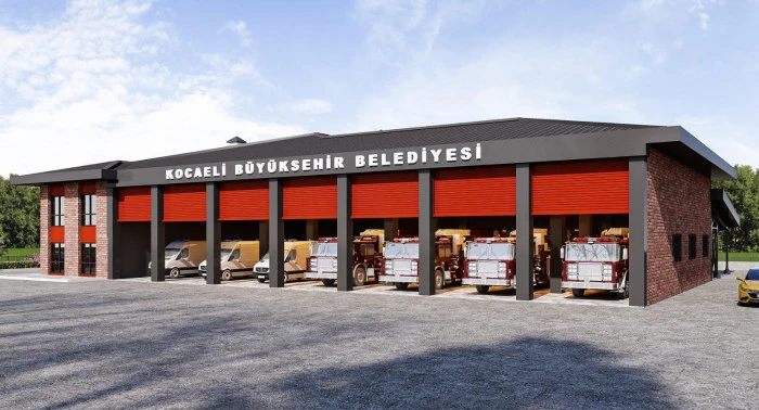 Gebze İtfaiye Hizmet Binası b&ouml;lgeye g&uuml;&ccedil; katacak