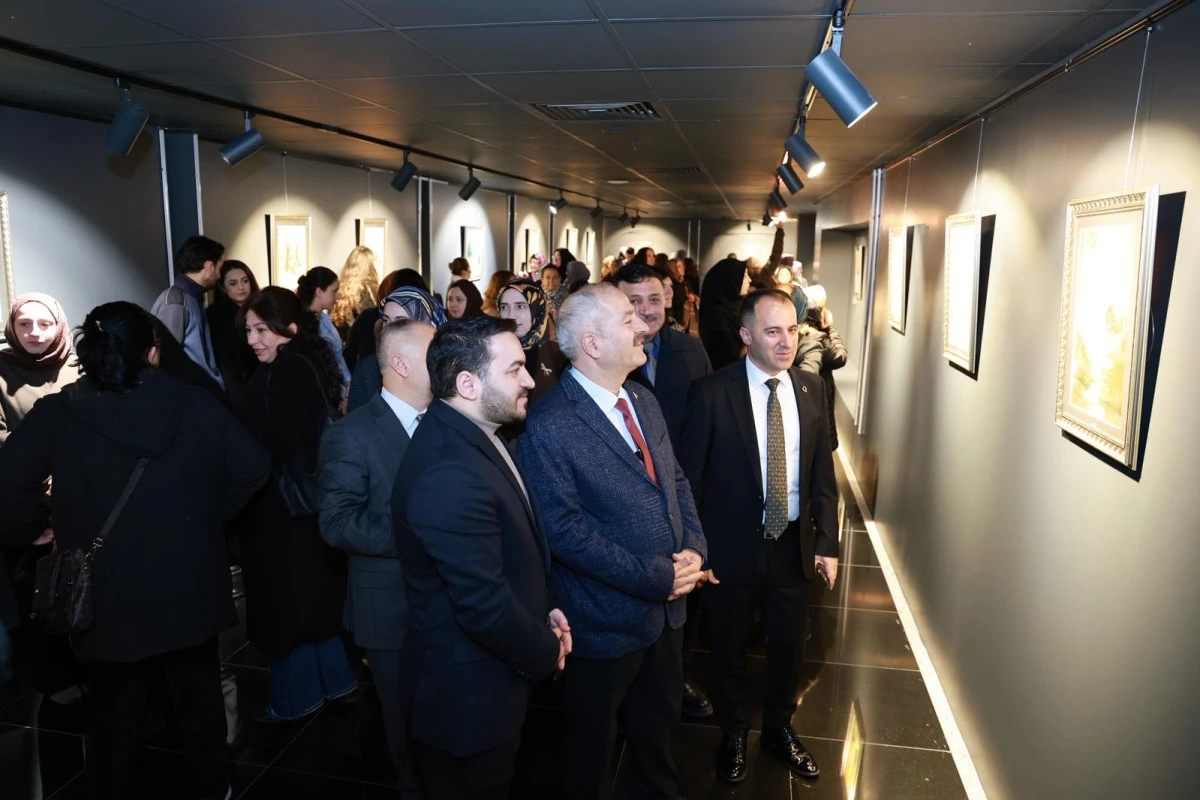 Gebze Sanat Galerisi&rsquo;nde Sonbahar ve Kış Temalı Resim Sergisi