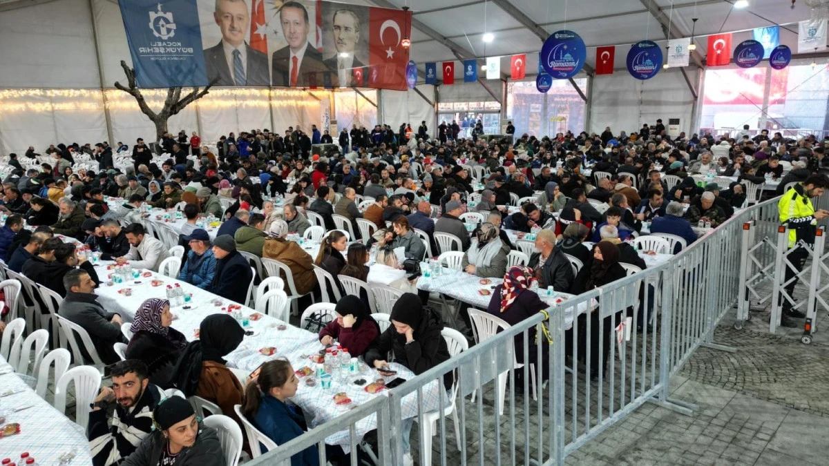 Gebze&rsquo;de bir sofra, bin bereket