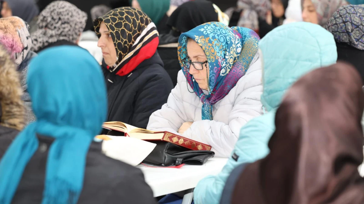 Gebze&rsquo;de Ramazan ayı mukabele ile ta&ccedil;lanıyor