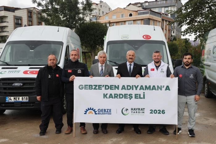 Gebze&rsquo;den Adıyaman&rsquo;a Kardeş Eli