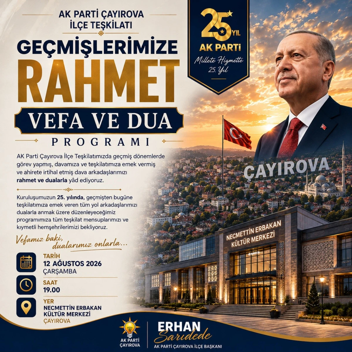 Ge&ccedil;mişlere Rahmet, Vefa ve Dua&hellip;