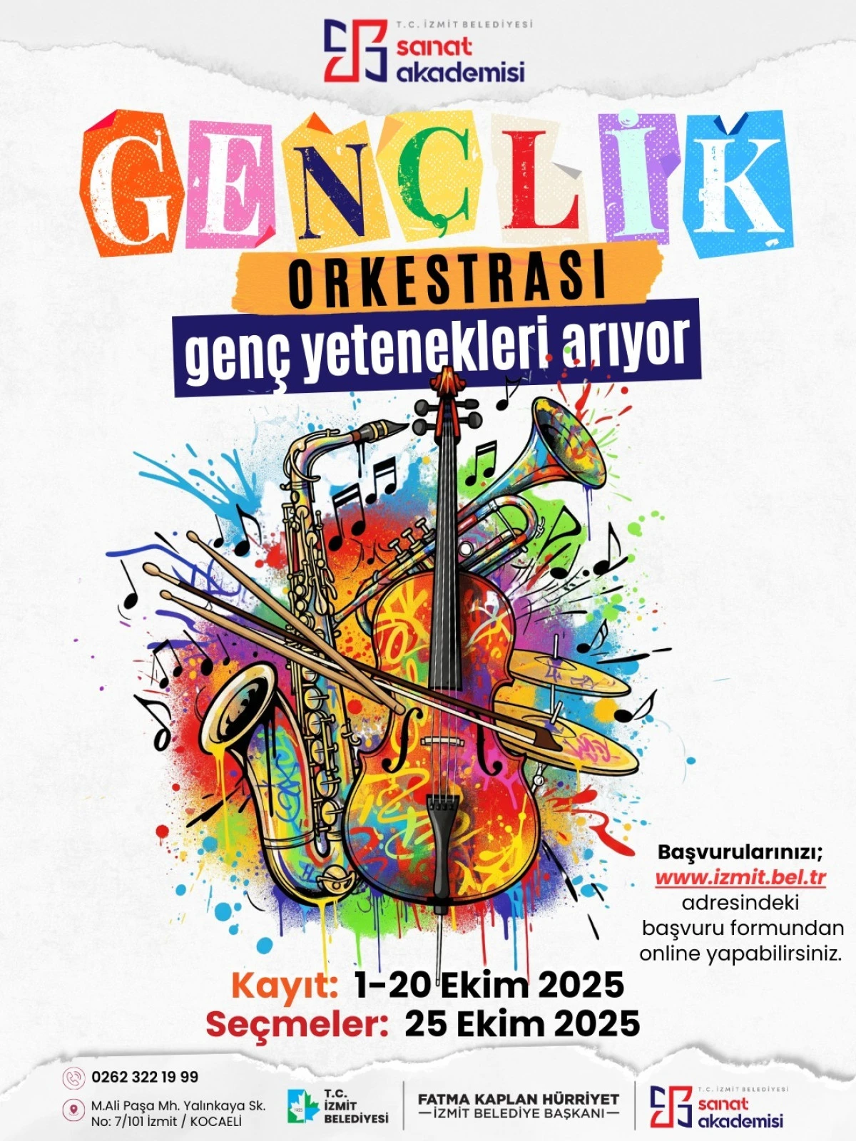 Gençlik Orkestrası seçmeleri başlıyor!
