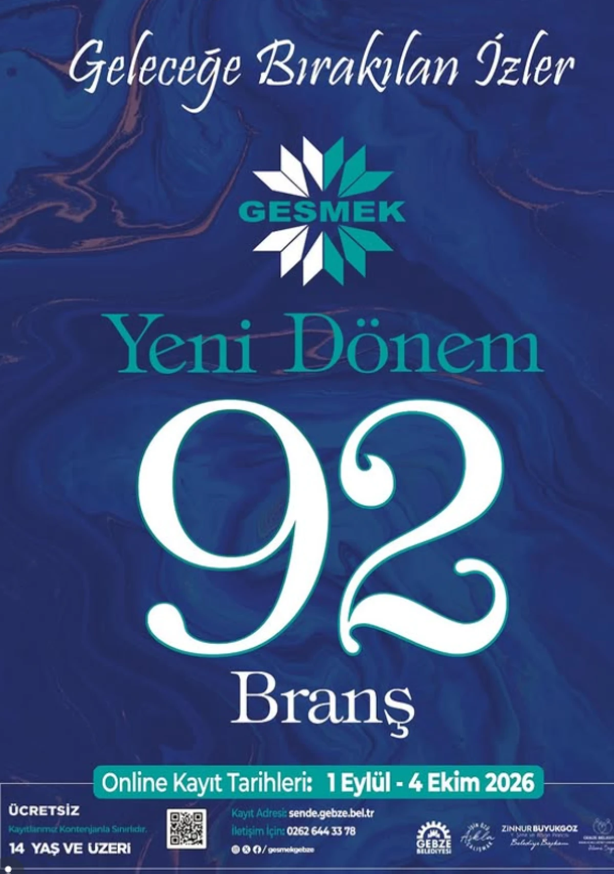 GESMEK&rsquo;te 92 Farklı Branşta &Uuml;cretsiz Kurs İ&ccedil;in Kayıtlar Başlıyor