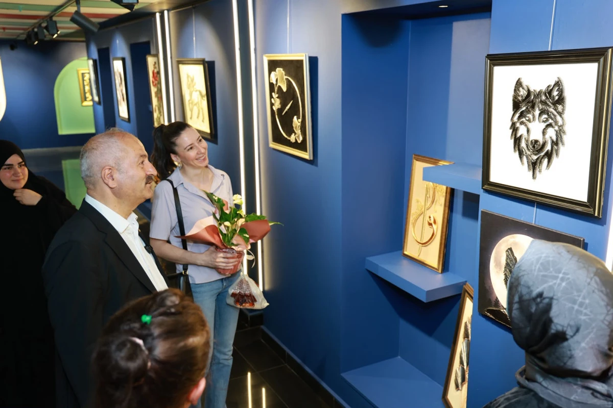 GESMEK&rsquo;ten Sanat Dolu Sergi: Modern Yansımalar Kapılarını A&ccedil;tı