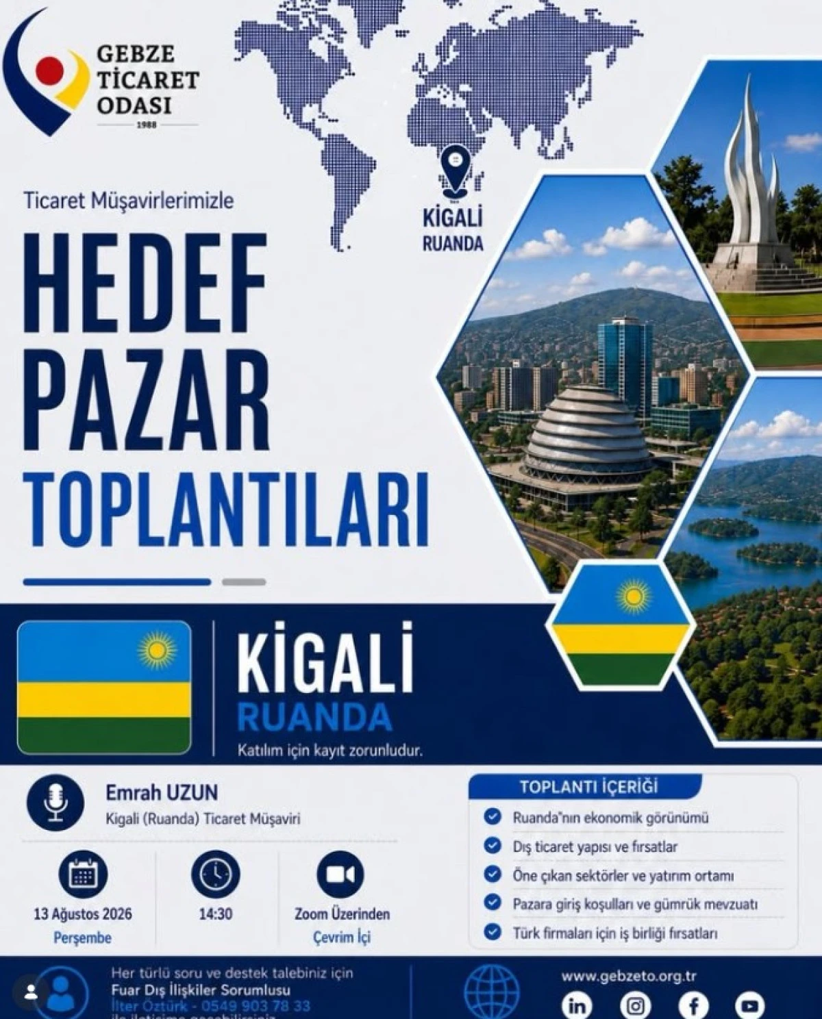 GTO&rsquo;dan Ruanda Pazarı İ&ccedil;in İş D&uuml;nyasına &Ouml;nemli Buluşma