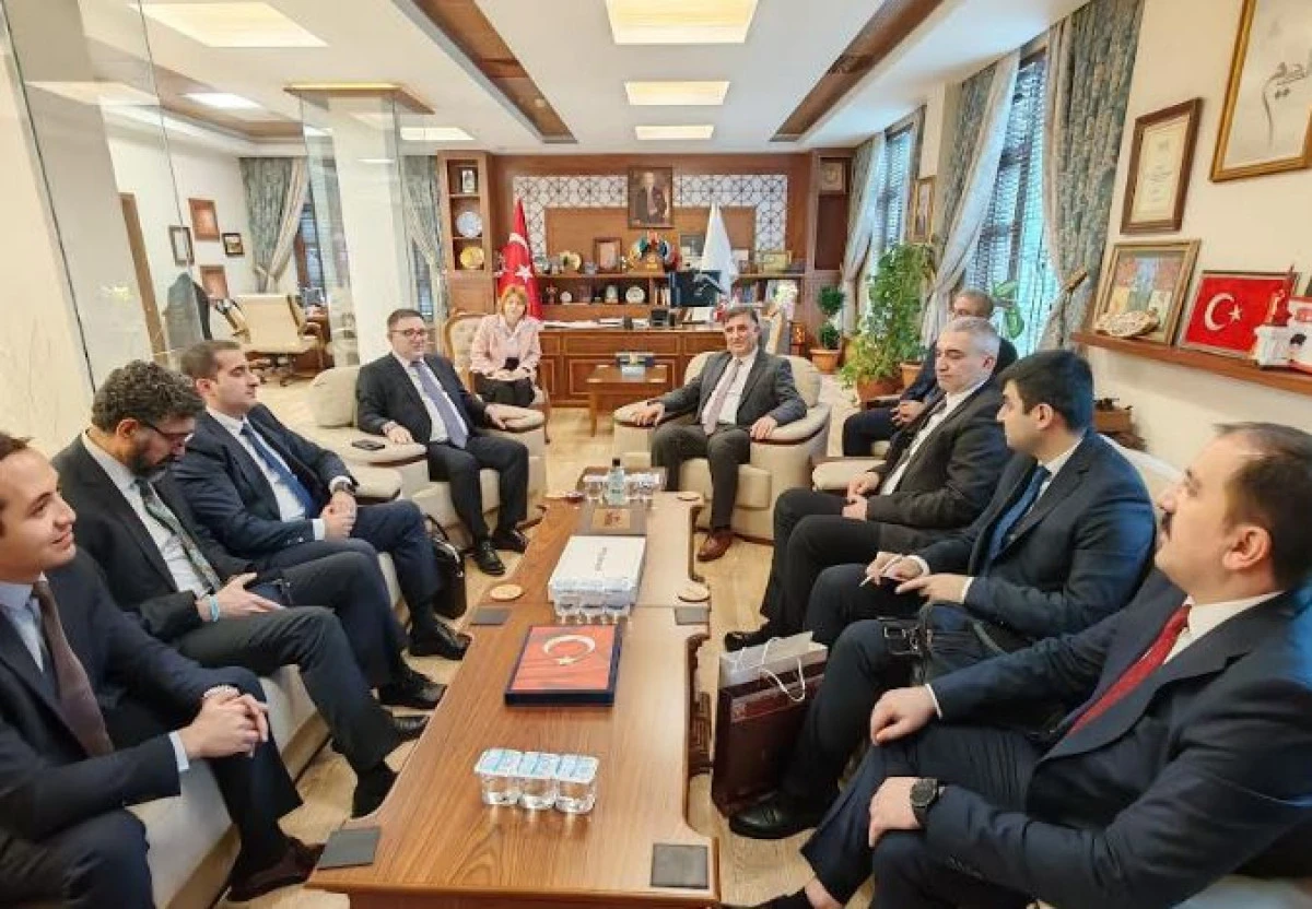 GT&Uuml; ile Azerbaycan Savunma Sanayii Bakanlığı Arasında İş Birliği Toplantısı