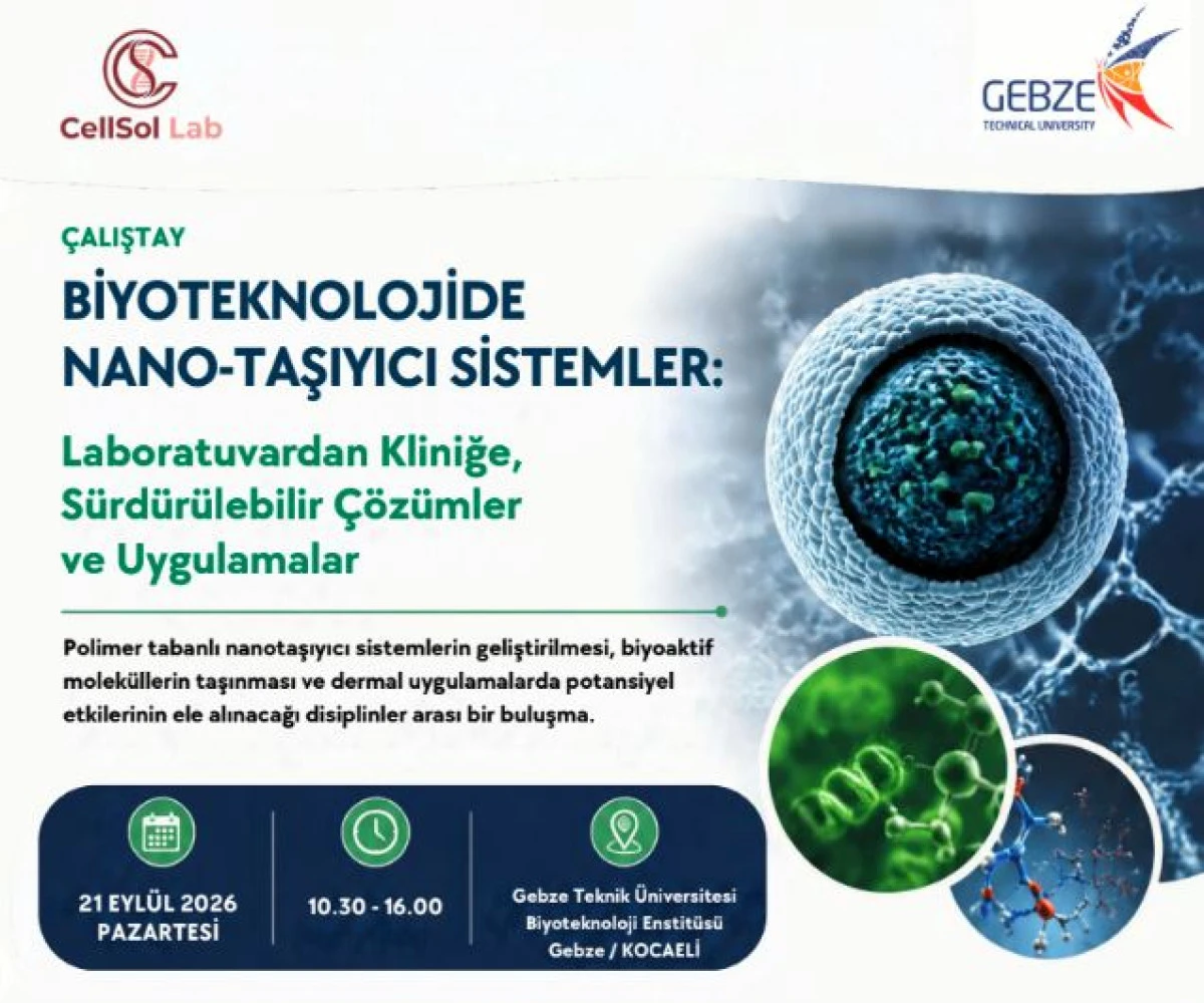 GT&Uuml;&rsquo;de Nanotaşıyıcı Sistemler ve Dermal Biyoteknoloji &Ccedil;alıştayı