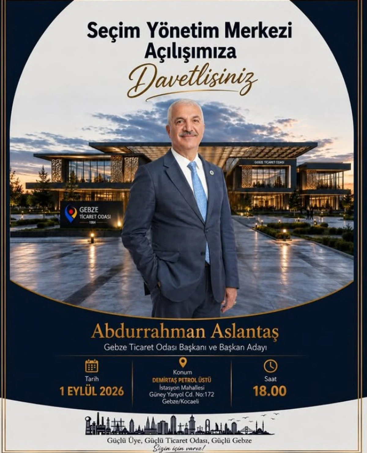 G&uuml;&ccedil;l&uuml; &Uuml;ye, G&uuml;&ccedil;l&uuml; Ticaret Odası, G&uuml;&ccedil;l&uuml; Gebze! 