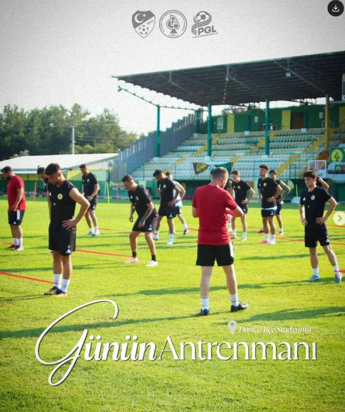 G&uuml;n&uuml;n Antrenmanından Kareler