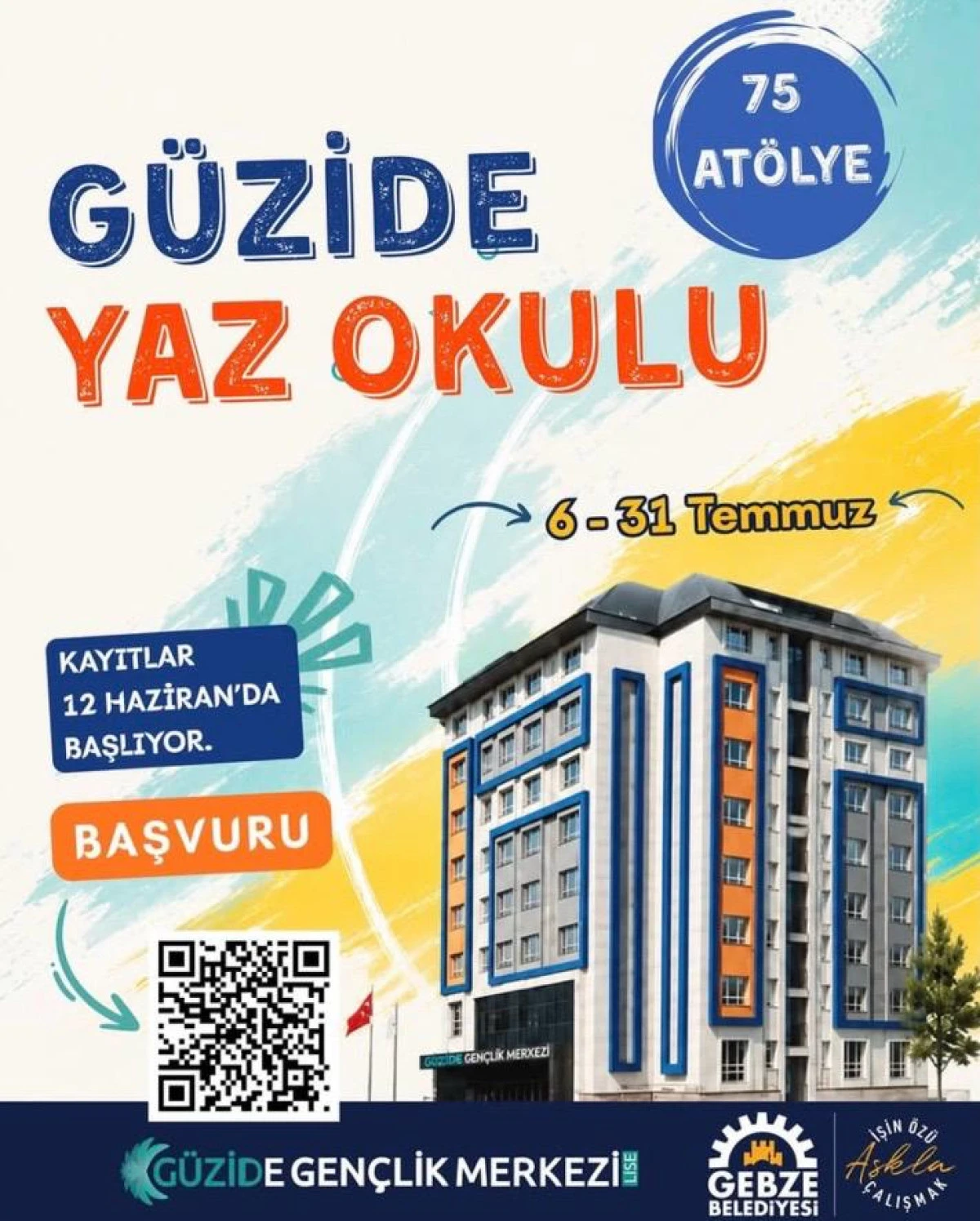 G&uuml;zide Yaz Okulu'nda Kayıtlar 12 Haziran'da Başlıyor