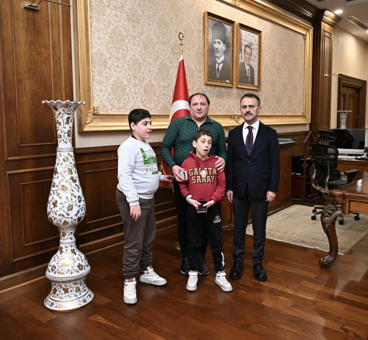 Hamit Haydar, Vali İlhami Aktaş&rsquo;ı Ziyaret Etti