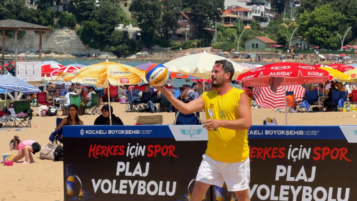 Herkes i&ccedil;in spor, her yerde spor;  Kumcağız&rsquo;da file &uuml;st&uuml;nde kıyasıya rekabet