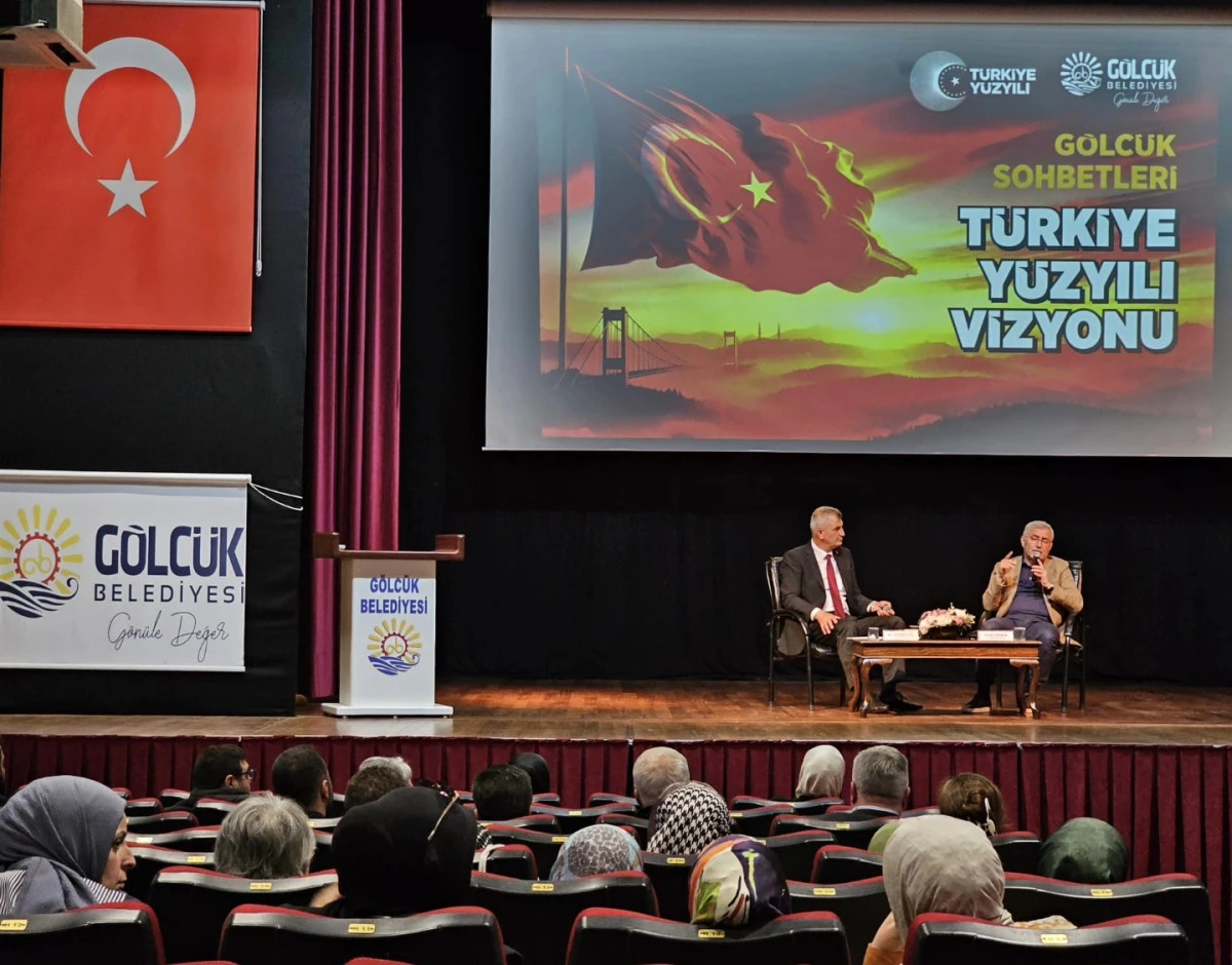 Hilmi T&uuml;rkmen G&ouml;lc&uuml;k&rsquo;te &ldquo;T&uuml;rkiye Y&uuml;zyılı Vizyonu&rdquo; Programı&rsquo;na Konuk Oldu