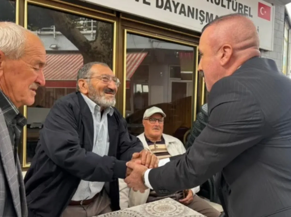 İl&ccedil;e teşkilatından &Ccedil;erkeşli Mahallesi&rsquo;ne ziyaret