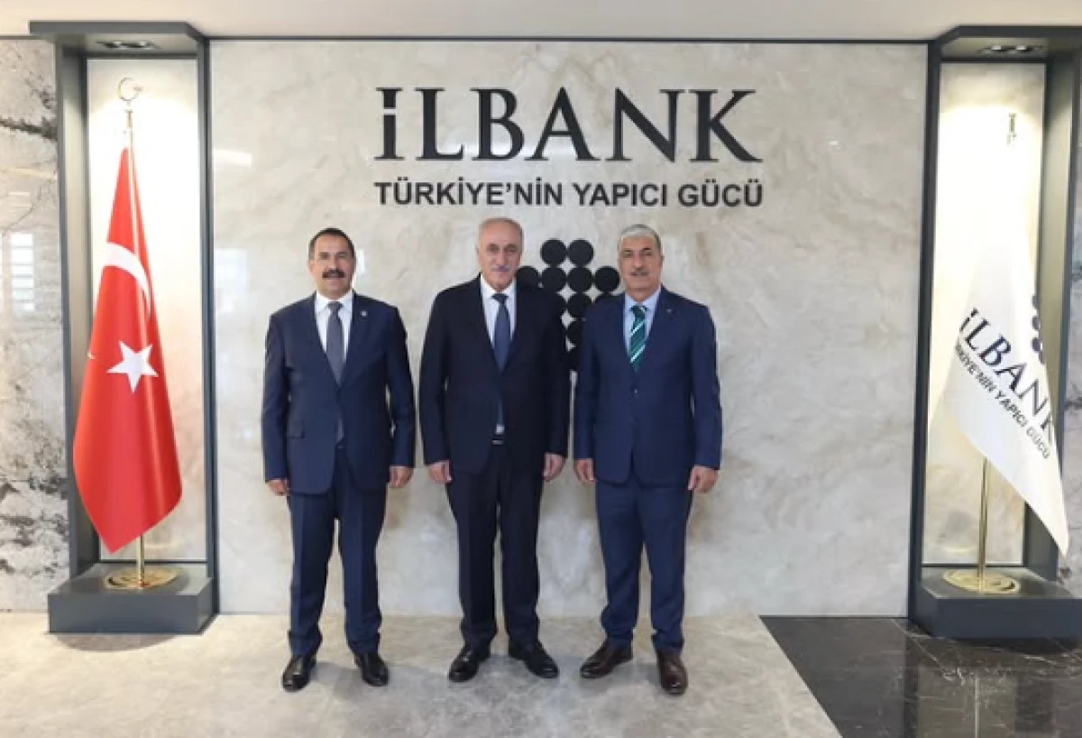İl&ccedil;eye Kazandırılacak Yatırımlar İller Bankası&rsquo;nda Masaya Yatırıldı