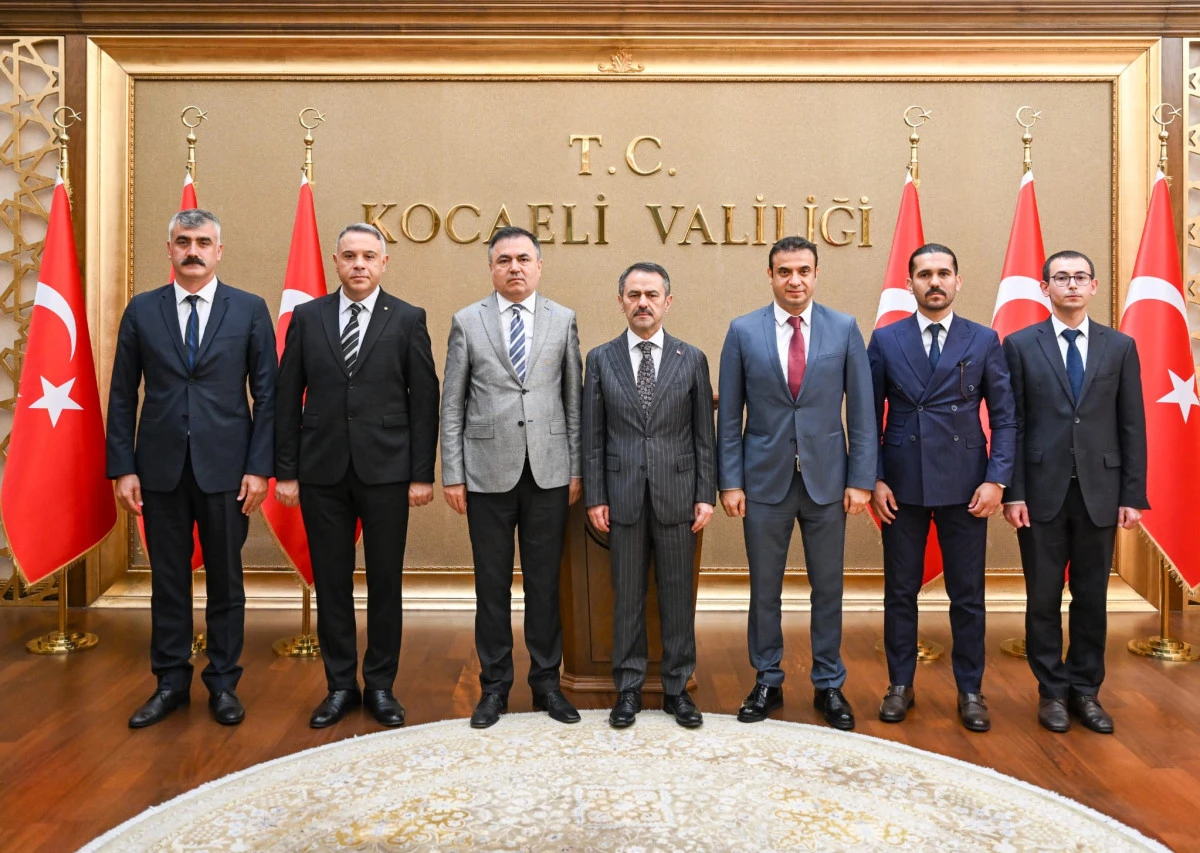 İzleme ve Değerlendirme Sistemi (İZDES) Heyeti, Vali Aktaş&rsquo;ı Ziyaret Etti