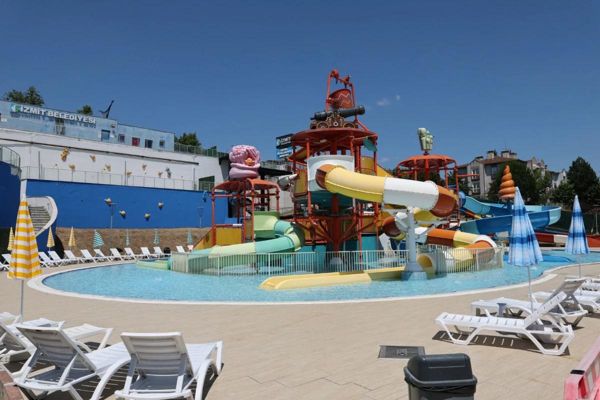 İzmit Belediyesi Aquaparkı yaz sezonunu a&ccedil;ıyor
