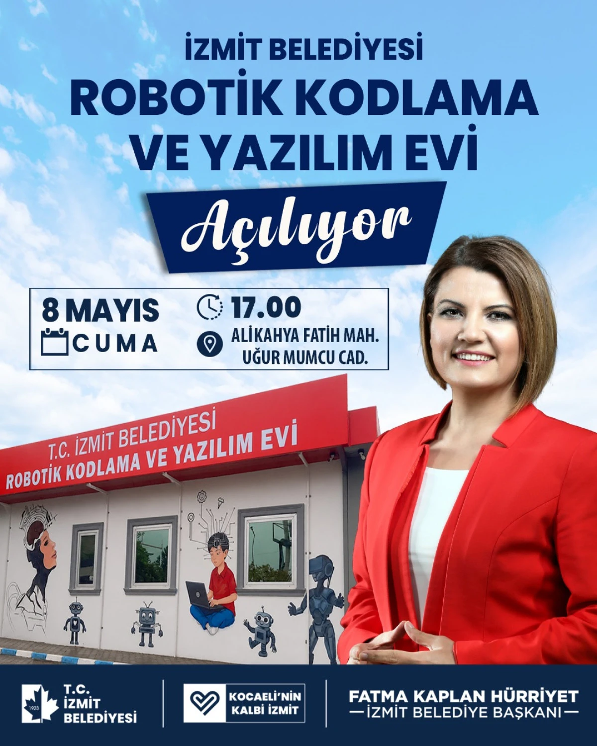 İzmit Belediyesi Robotik Kodlama ve Yazılım Evi kapılarını a&ccedil;ıyor