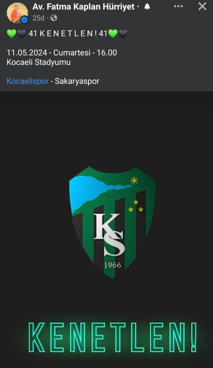 İzmit Belediyesinden önemli maç öncesinde Kocaelispor’a destek