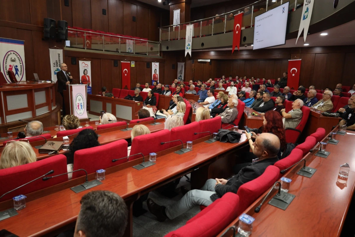 İzmit Belediyesinden prostat kanseri farkındalığı i&ccedil;in &ouml;nemli seminer