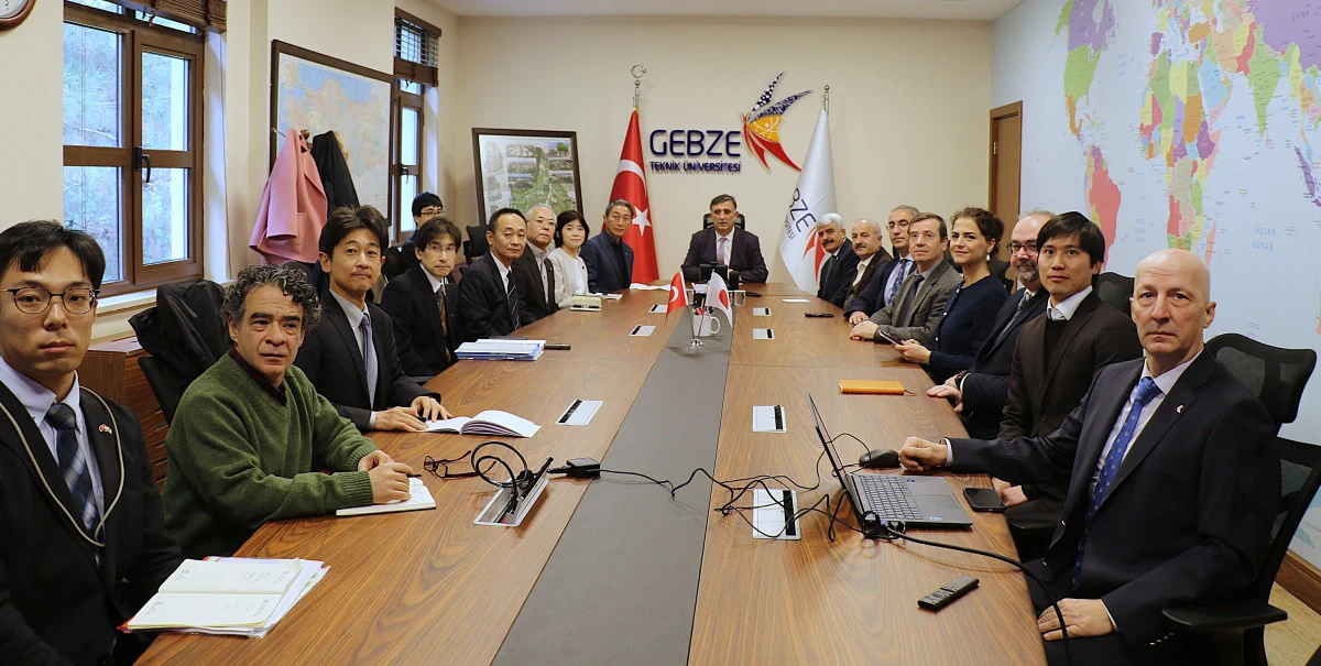 Japon Parlamenter Heyeti GT&Uuml; Martest Merkezi&rsquo;ni İnceledi 