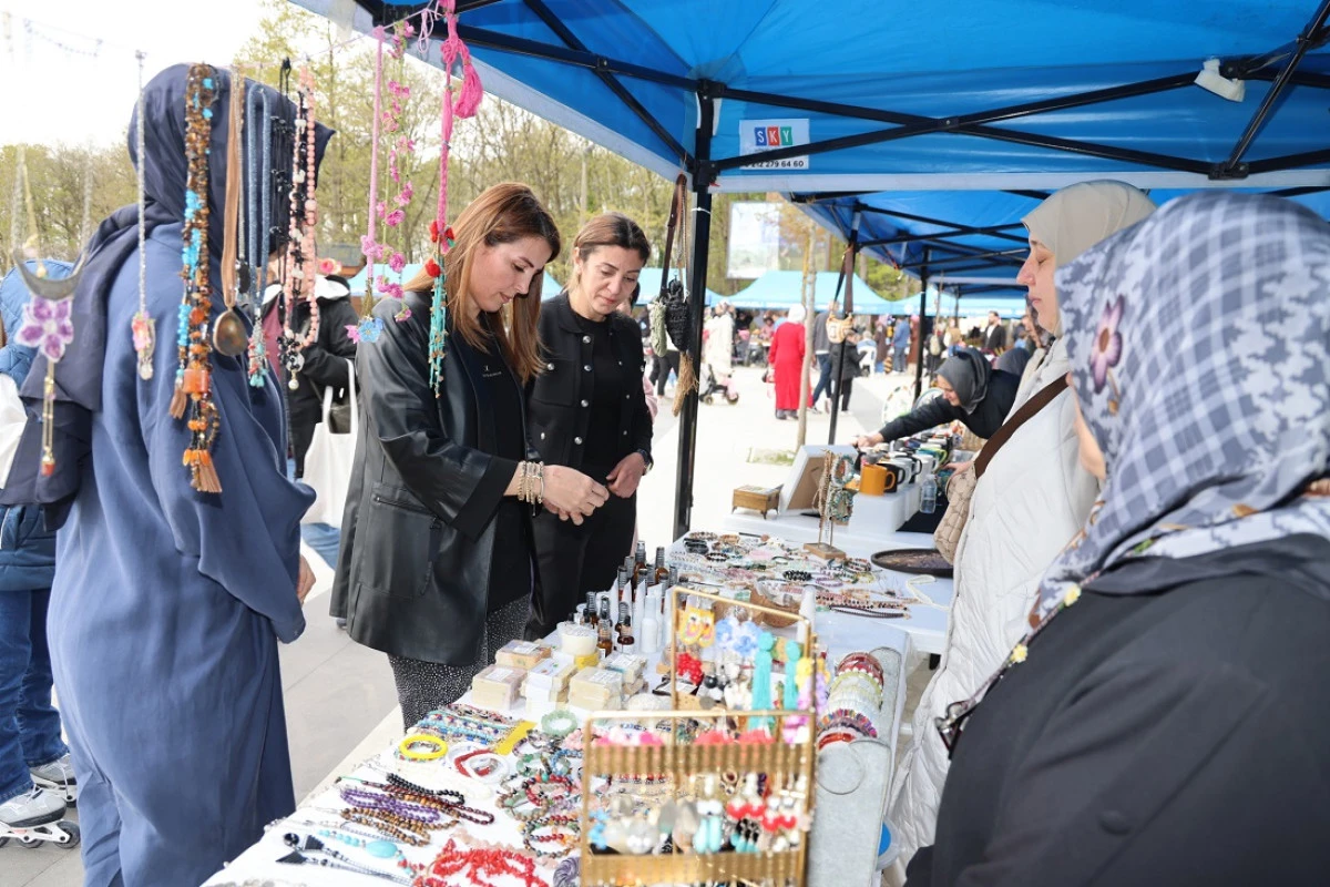 Kadın emeği Ormanya&rsquo;da ziyaret&ccedil;ilerle buluştu