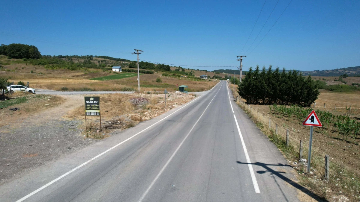 Kandıra Akçaova yolu konforlu ve güvenli